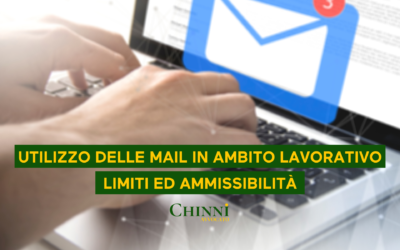 L’UTILIZZO DELLE EMAIL IN AMBITO LAVORATIVO – LIMITI ED AMMISSIBILITÀ