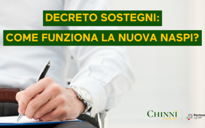 DECRETO SOSTEGNI: COME FUNZIONA LA NUOVA NASPI 