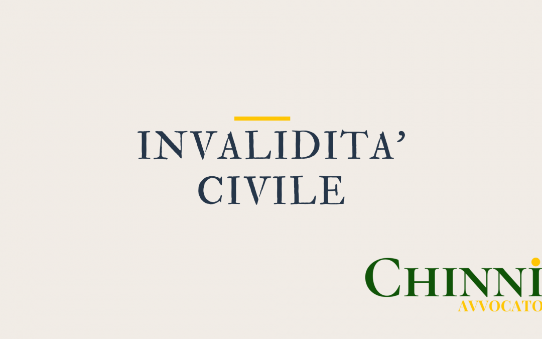 invalidità civile