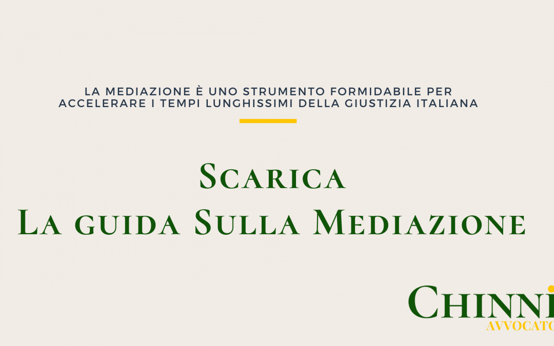 mediazione scarica la guida